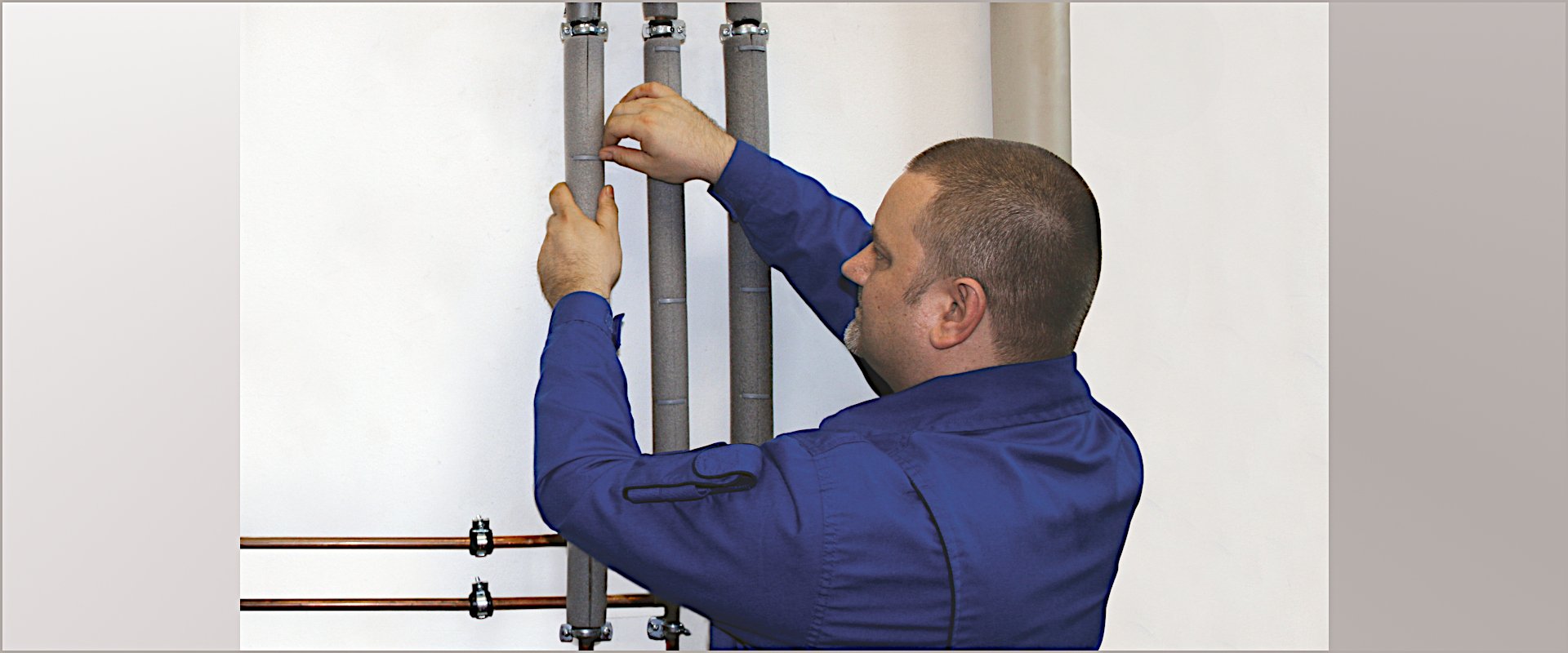 Energie sparen durch Rohrdämmung